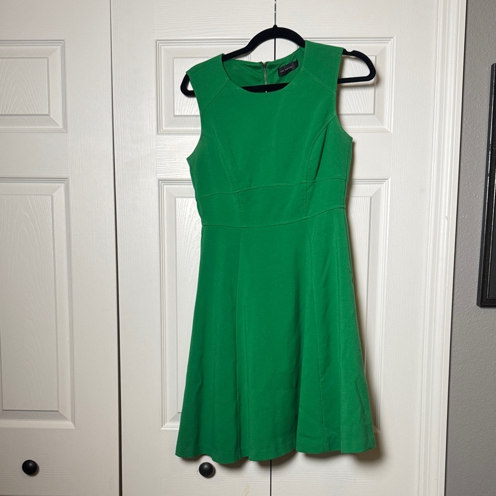 The Limited Vibrant Green Midi Dress